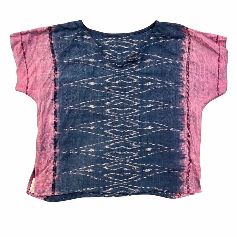 Indigo Blue Thongsiri Hand Woven Top